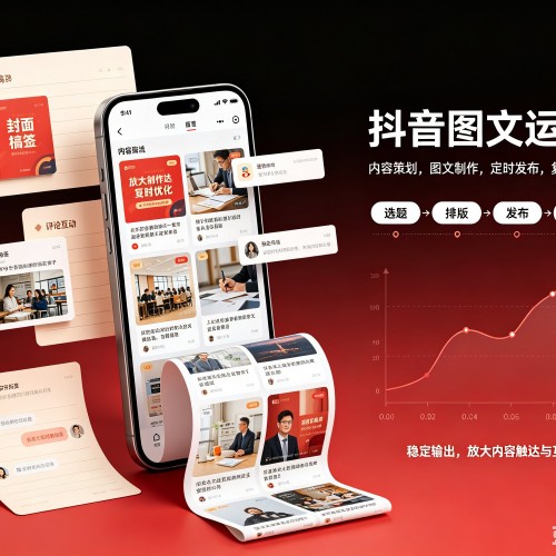 红塔抖音图文代运营服务